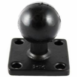 (RAM-202-22) Rectangular 2" x 2" Base and 1.5" Ball